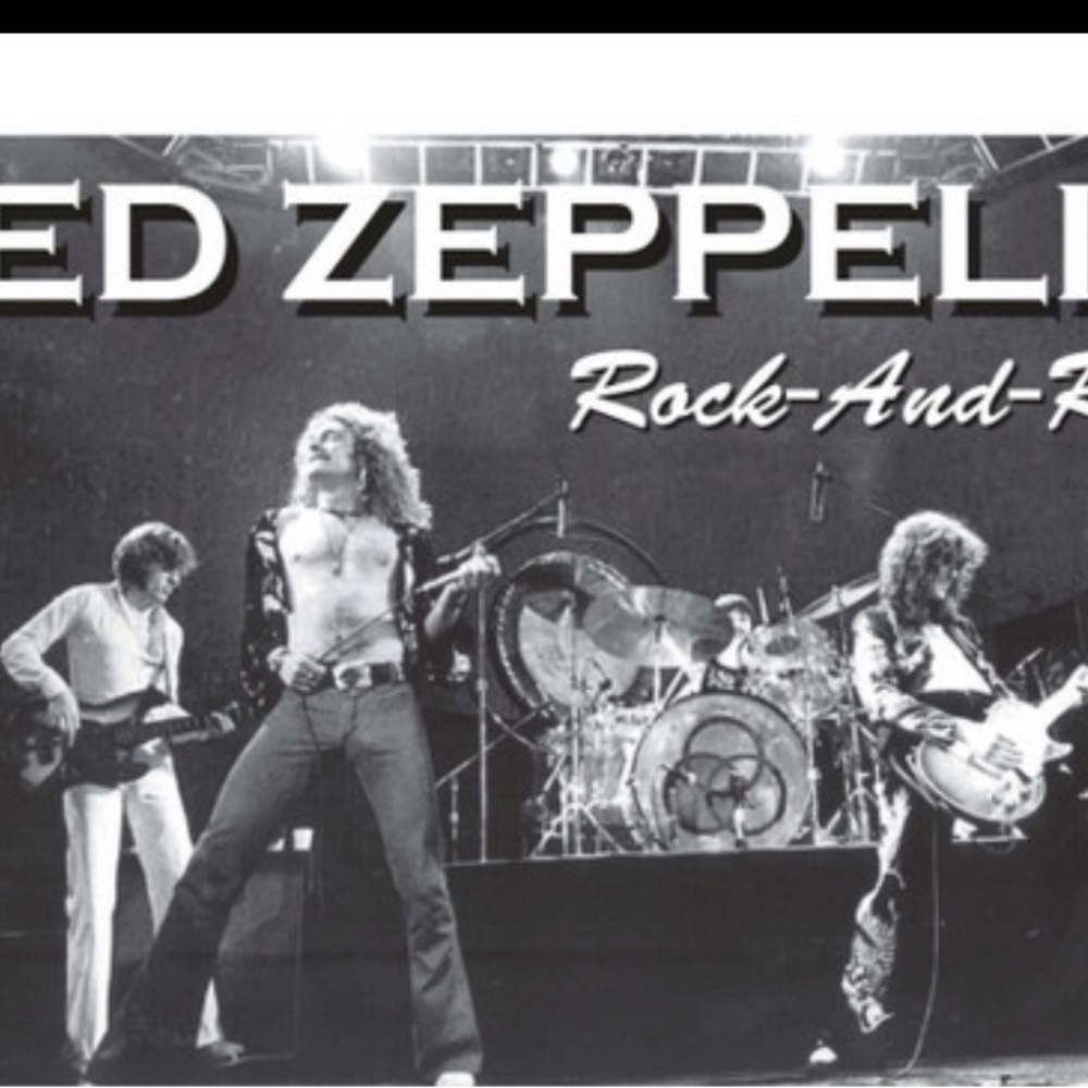 Led Zeppelin Rock and Roll 2 Poster.  New, never opened. Vintage.